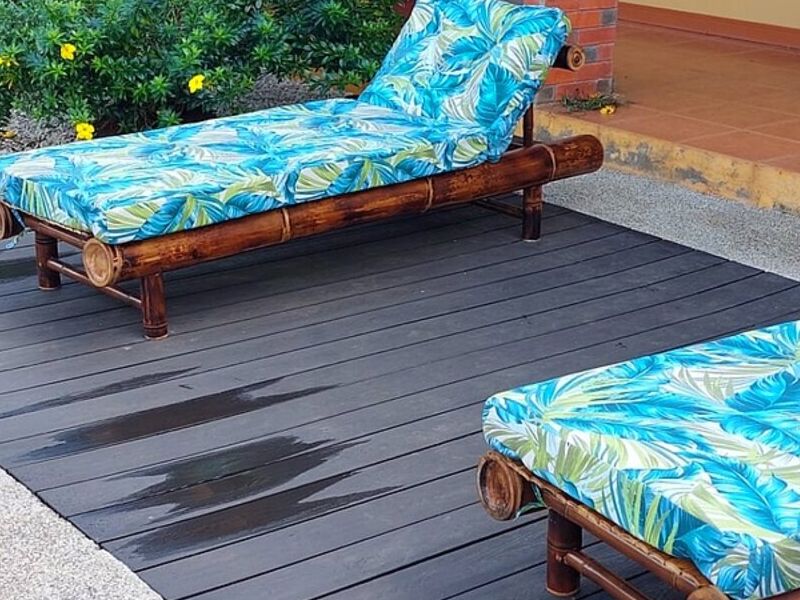 Muebles para baño de bambú en Costa Rica