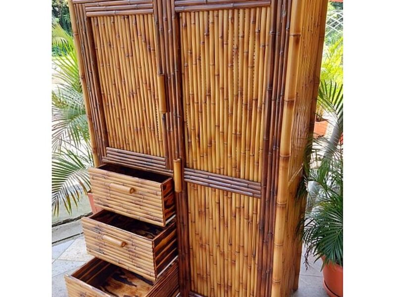 Muebles para baño de bambú en Costa Rica